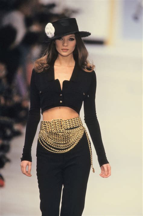 90s runway fashion chanel|karl lagerfeld iconic looks.